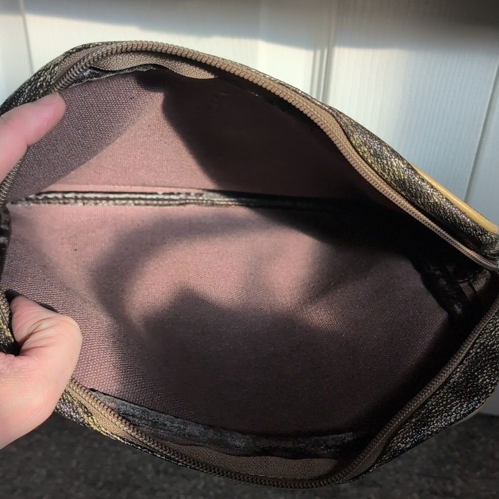 Vintage Yves Saint Laurent Giraffe-Print Boston Bag and Make-up Pouch - Picture 11 of 11